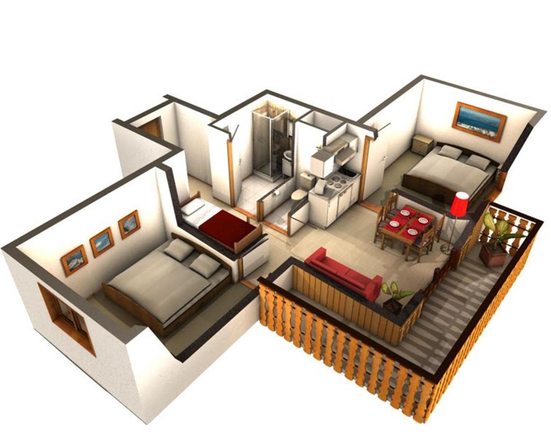 Appartement Confortable A Thollon-Les-Memises Avec Vue Zewnętrze zdjęcie